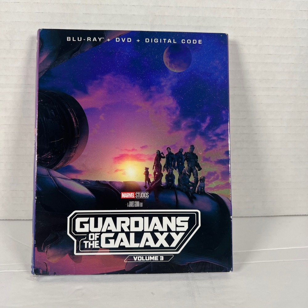 Guardians of the Galaxy Volume 3 Blu-ray DVD Digital Code Marvel Studios 2023